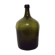 Glass bottle dark green color 5 liters