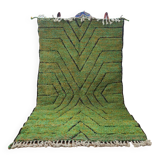 Handmade wool Berber rug 250x150 cm