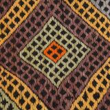 5x8 Yellow & Red Handmade Kilim Rug, 150x247Cm