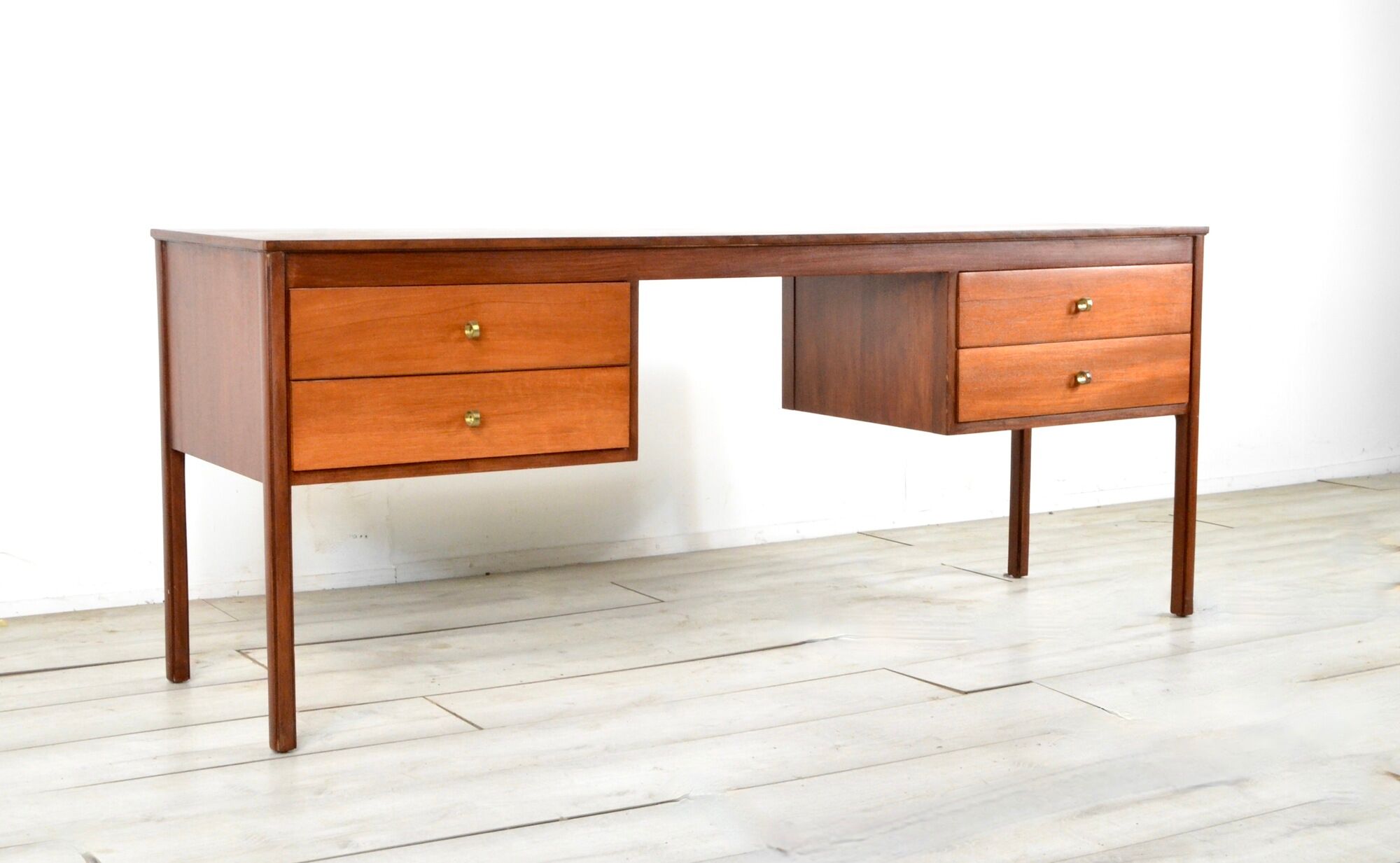 Midcentury Robert Heritage For Archie Shine Teak Desk
