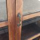 Wooden glass cabinet