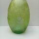 Vase vert décor trèfles