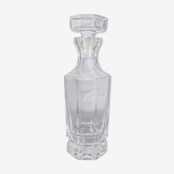 Crystal whisky carafe