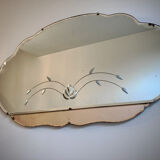 Miroir biseauté art-déco