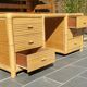 Bureau en bambou