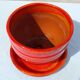 Orange cache-pot