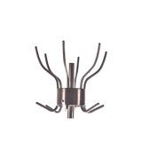 Vintage floor coat rack