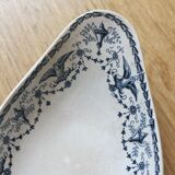 Flat ironware dish "Primerose" model Badonviller