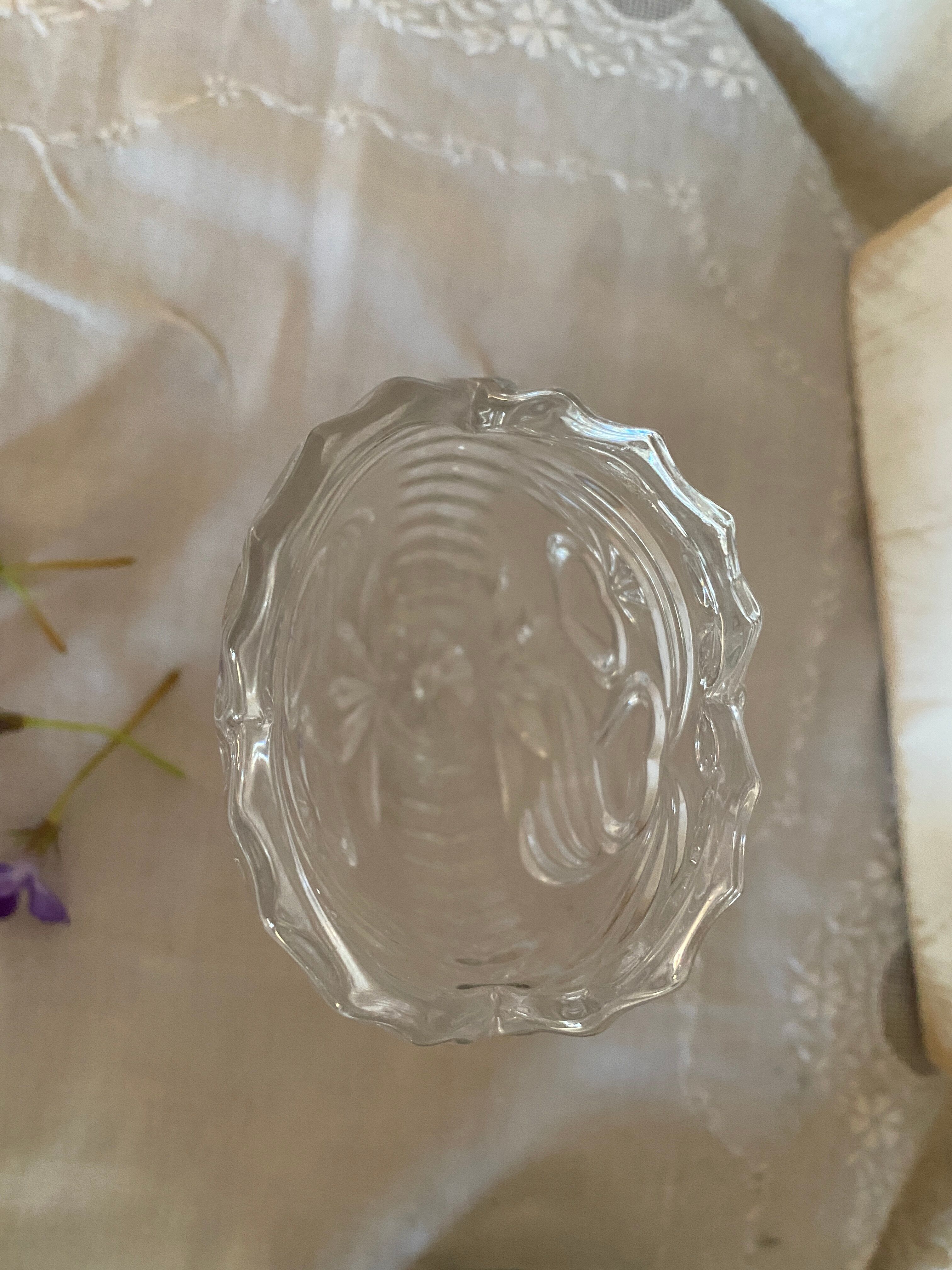 Original antique crystal vase