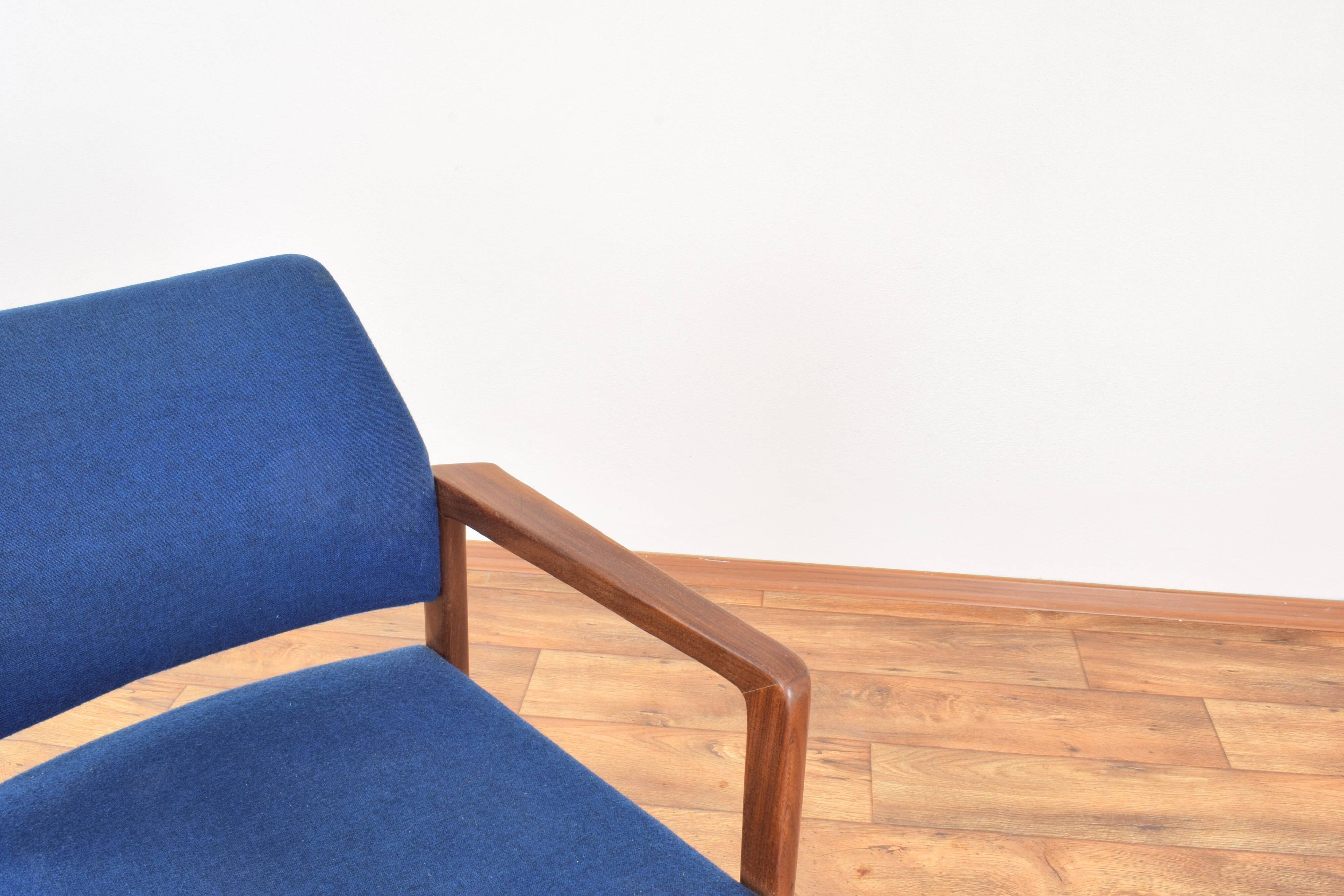 Mid-Century Danish Teak Armchair, 1960s.