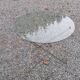 Florent Lasbleiz vintage coffee table in glass and metal