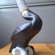 Art Deco toucan sculpture by Jaroslav Ježek for Royal Dux, work in p