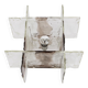 Glass wall sconce designed by Carlo Nason for Kalmar, 1960s.