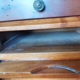 Antique cylindrical desk, Louis XVI style