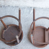 Paire de tabourets Baumann