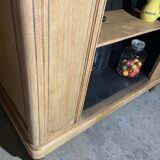 Dresser, bookcase in raw wood