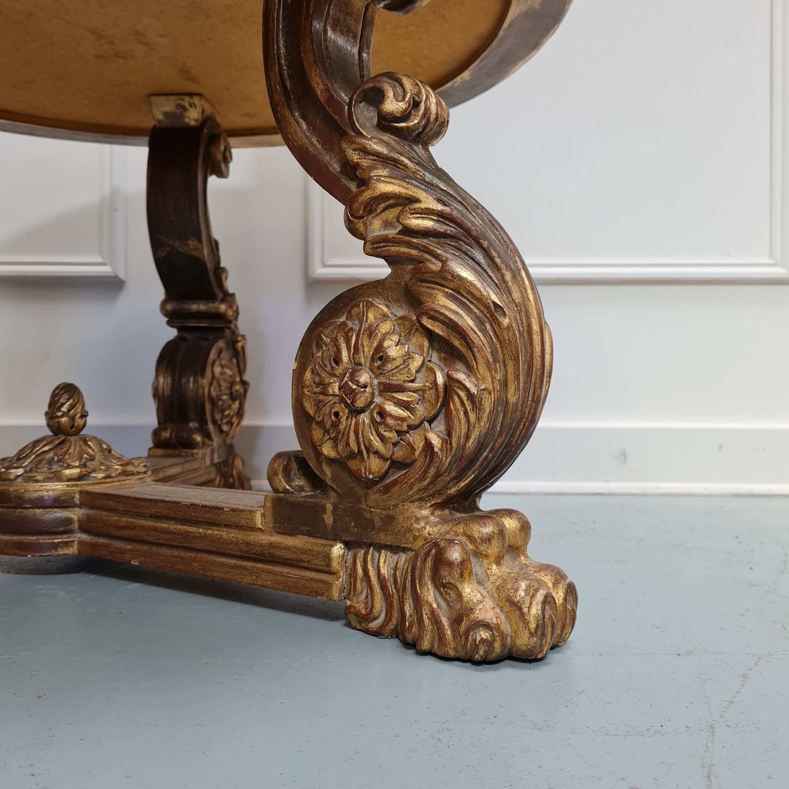 Vintage French Coffee Table C1950