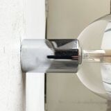 Vintage wall lamp from the German space age by Motoko Ishii for Staff, 1970s.