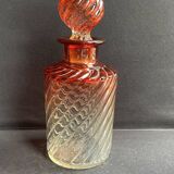 Large Baccarat Bambous twisted perfume bottle T 102 Extra