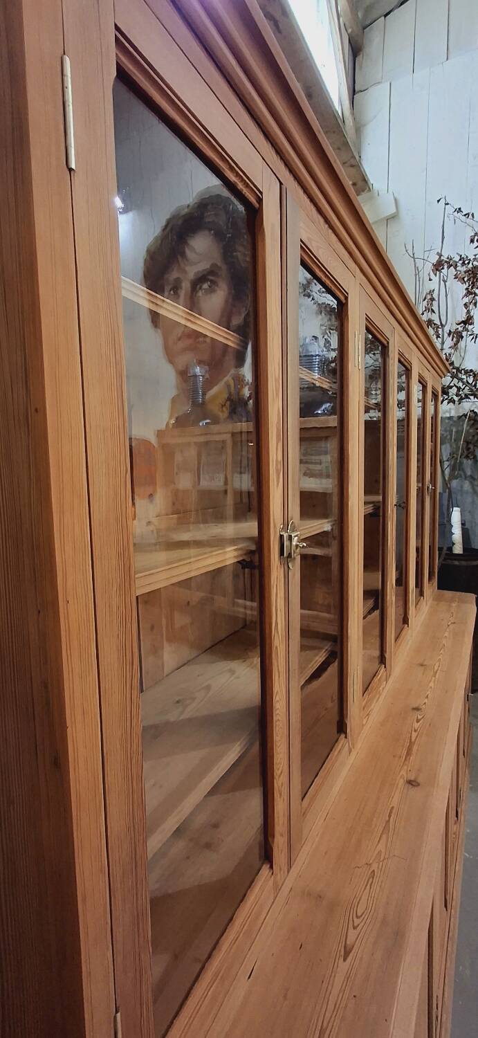 Antique apothecary cabinet