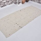 Anatolian Decorative Tribal Hemp Kilim Rug  sku 3652
