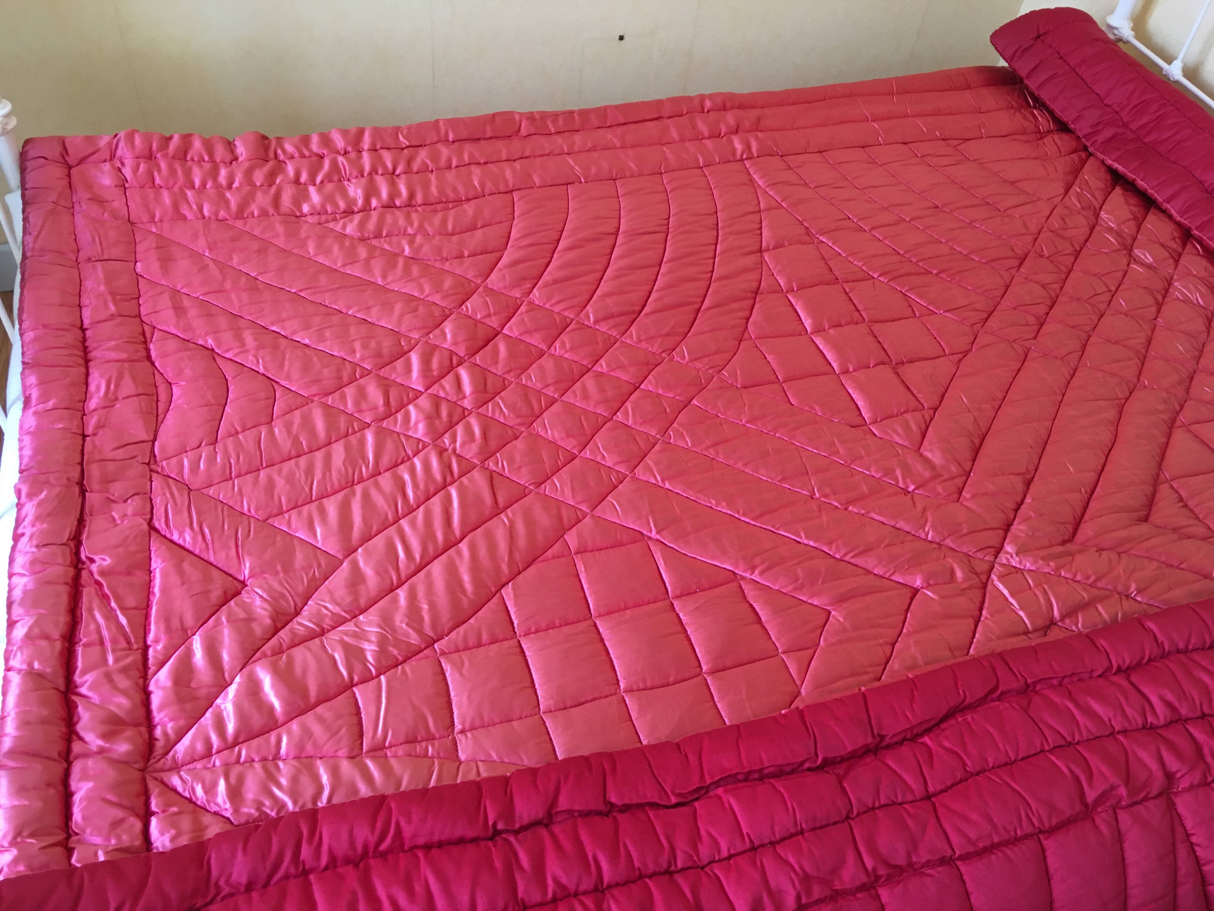 Couvre-lit boutis intérieur pure laine