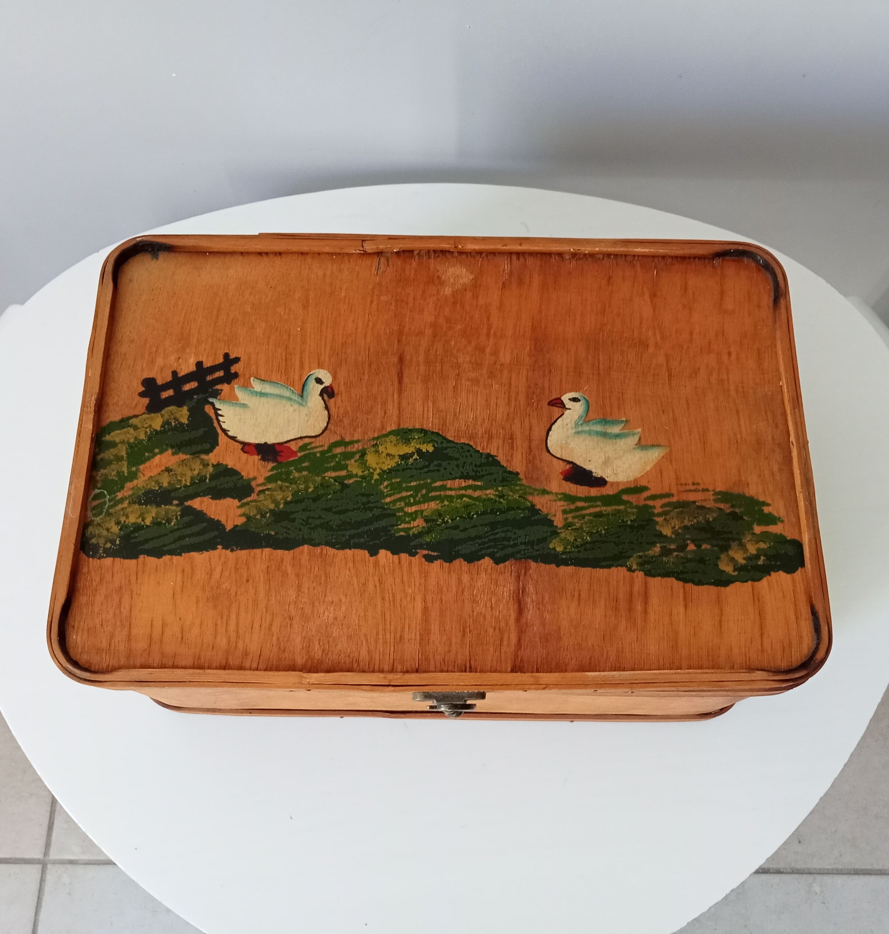 Vintage wooden box