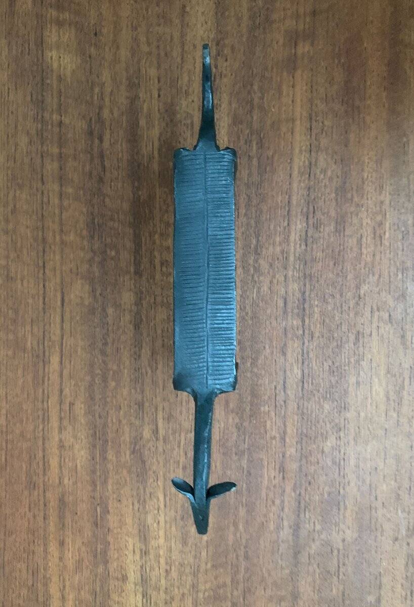 Mid-century wrought iron animal sculpture