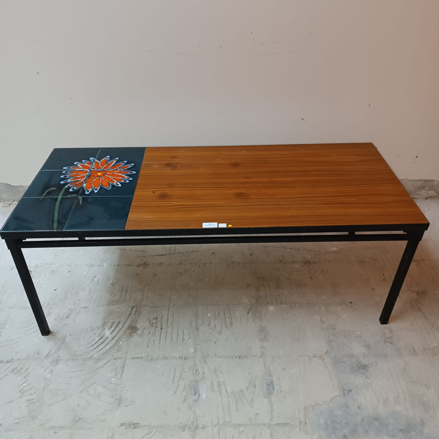 Vallauris ceramic coffee table