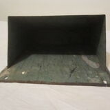 Old industrial metal magazine door