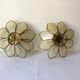 Candlestick flower in brass