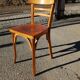 Series of 3 chairs bistrot bauhmann - vintage