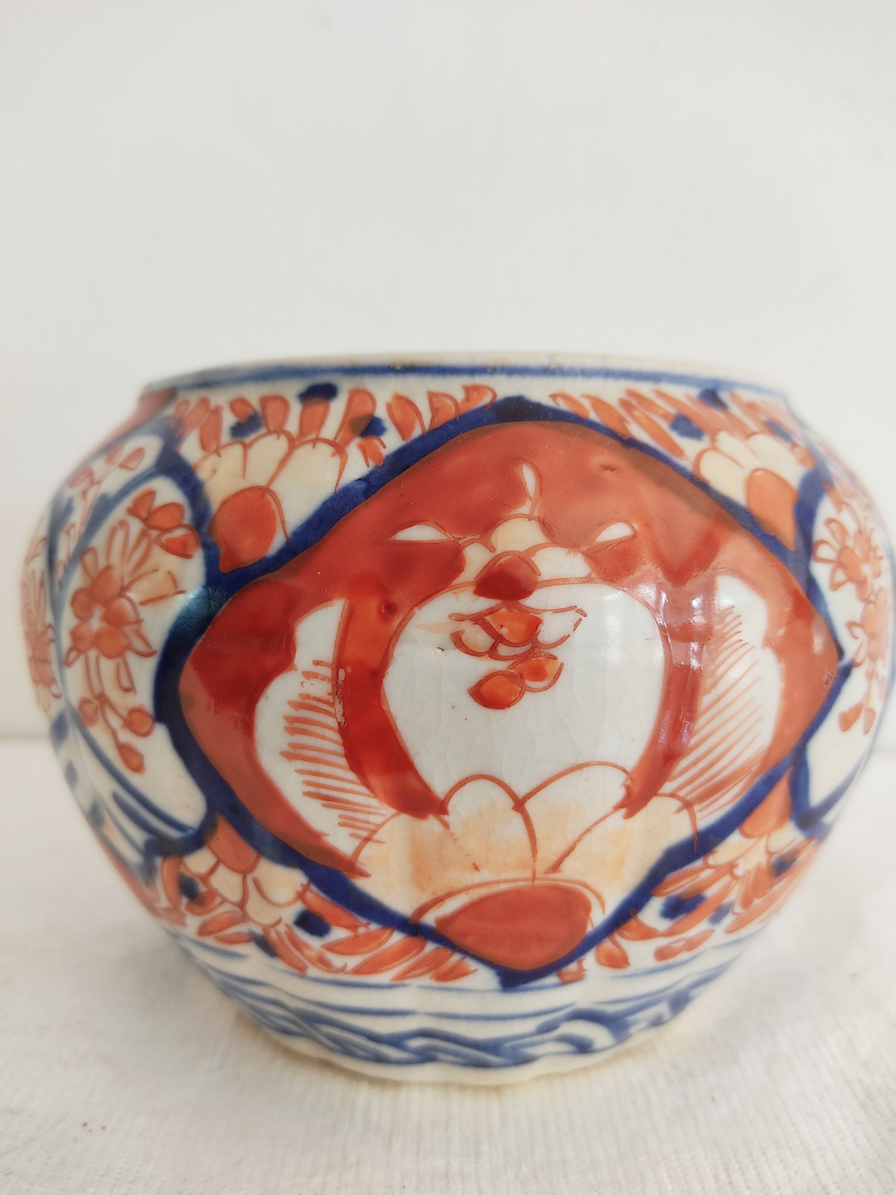 Cache-pot imari japonais meiji