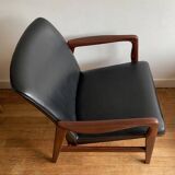 Scandinavian teak armchair