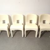 "Universal" chairs set by Joe Colombo
