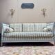 19th century Directoire style lacquered wooden daybed