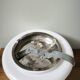 Applique plafonnier vintage opaline blanche ronde