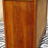 Vintage buffet in light and black oak