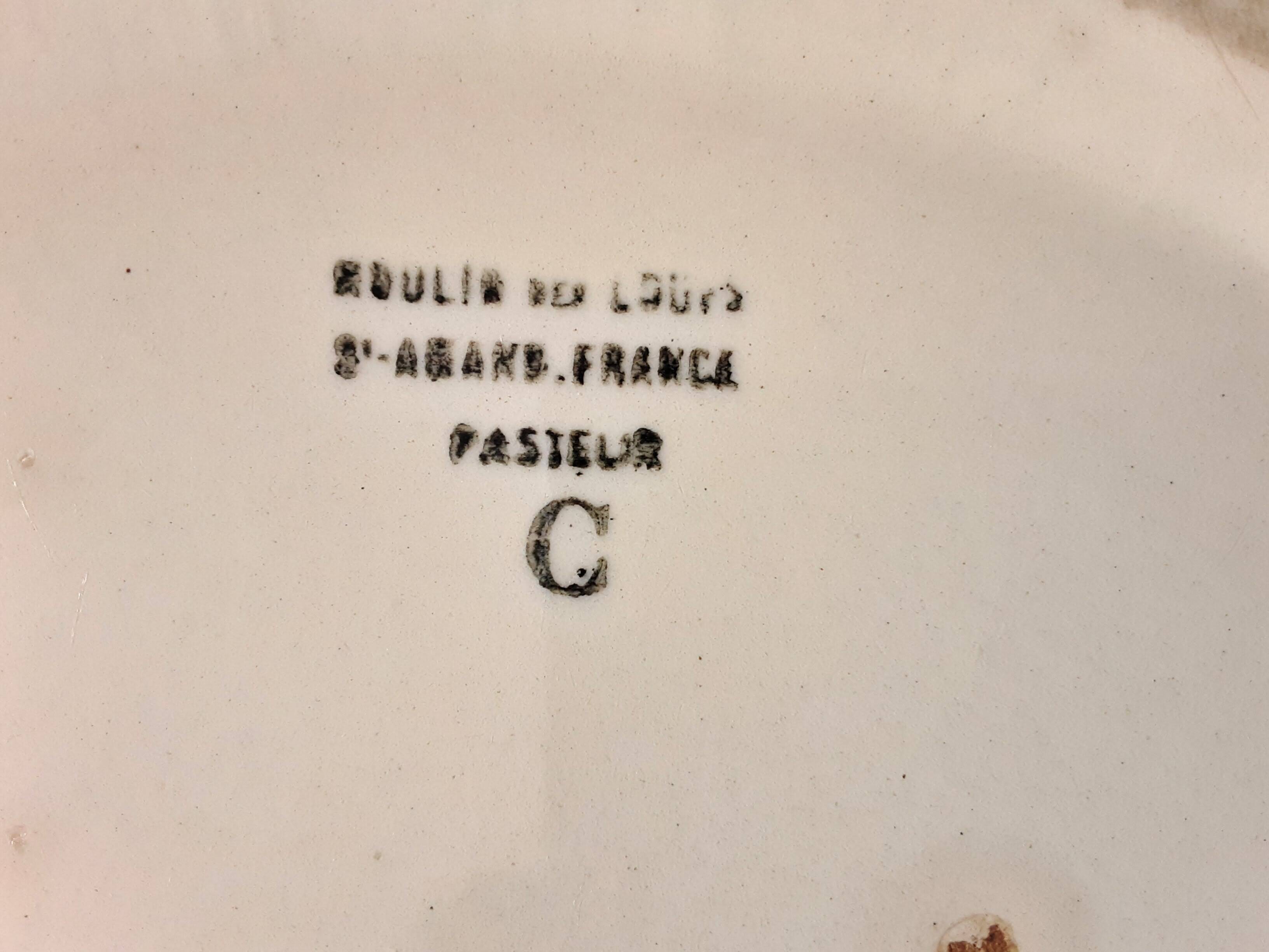 Large Moulin des loups salad bowl