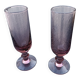 Flûtes a champagne verre bullé 10
