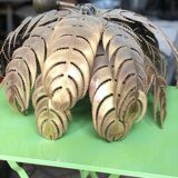 Palm tree ceiling light