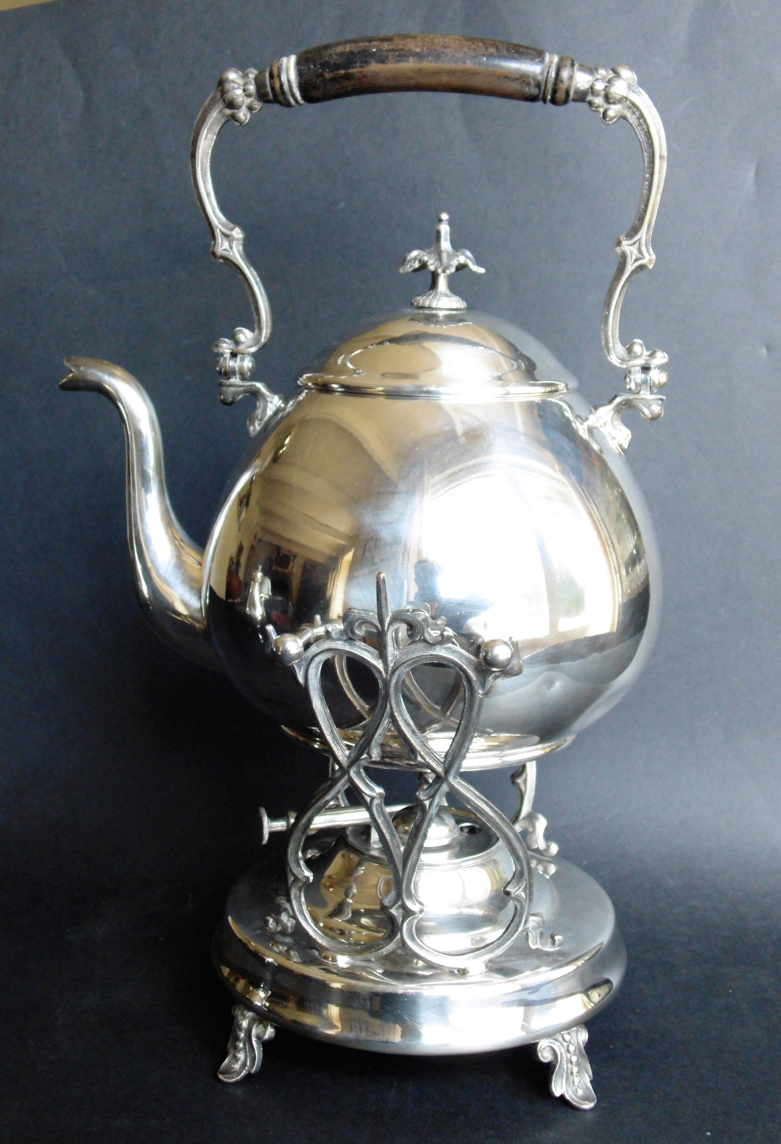 Old samovar silver metal wmfm germany