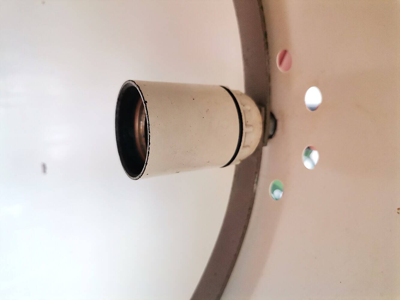 Space Age retractable kitchen pendant light