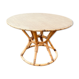 Rattan table
