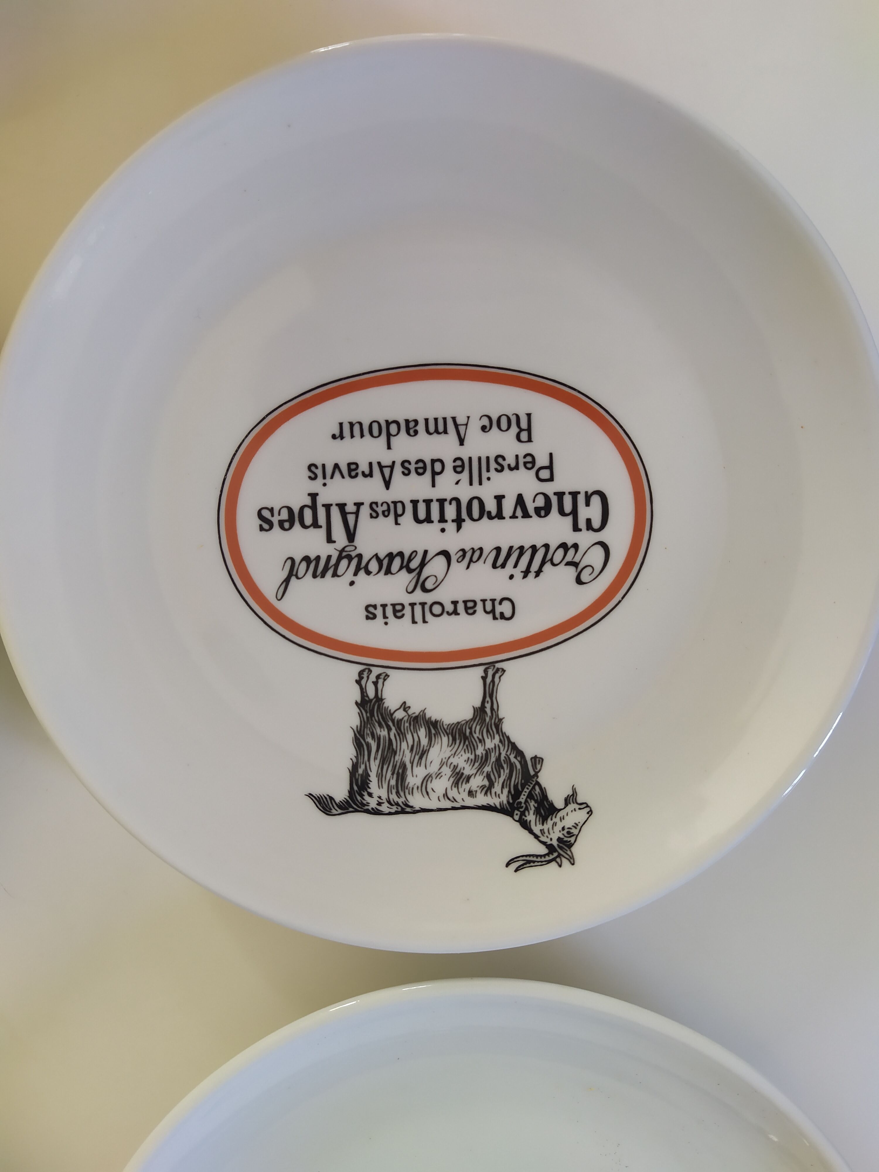 Assiettes à fromage Auteuil