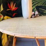 Table basse rotin