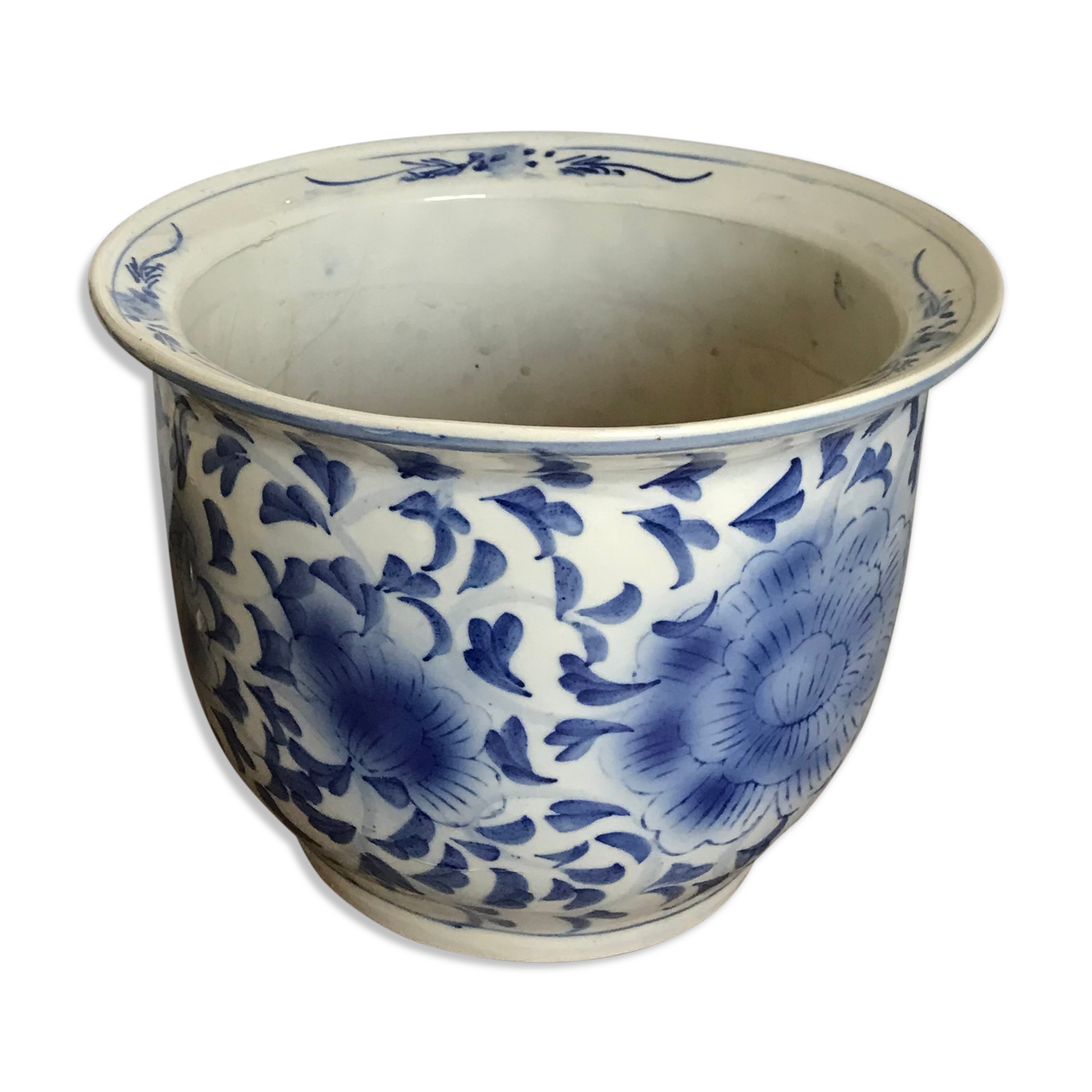 Cache-pot en porcelaine de Chine