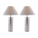Tube lamps in aluminum 1970