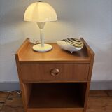 Scandinavian bedside table in teak, 1960.