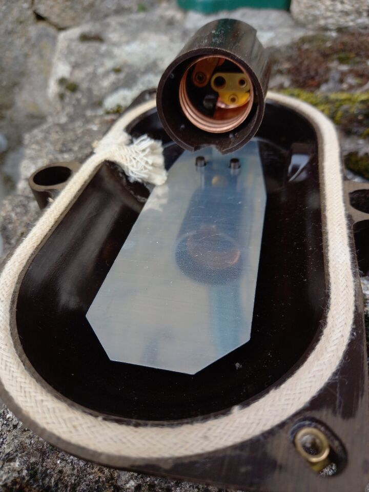 Pair hublots old industrial lighting